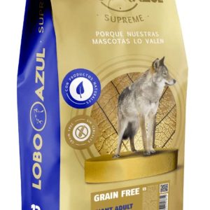 LOBO AZUL Supreme Grain Free Giant Adult 12KG para Perros